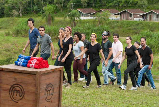 O MasterChef começou na fazenda. Foto: Reprodução/Band.