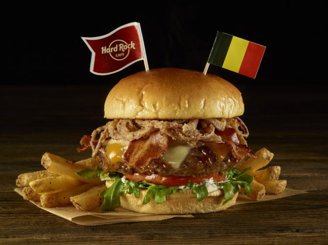 Brussels Whiskey Bacon Cheese Burger. Foto: Divulgação.