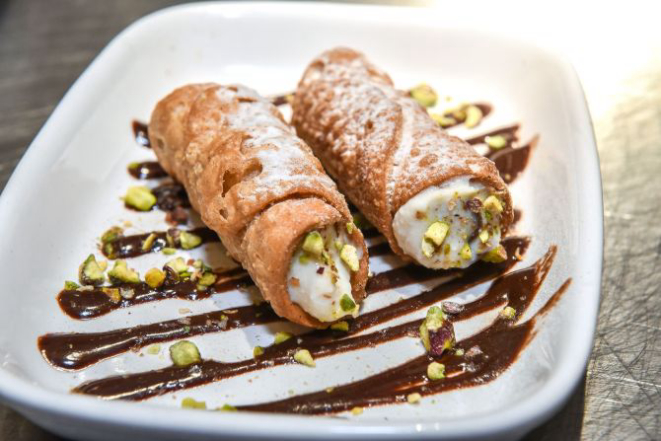 Mini cannolis são sugestões de sobremesa. Foto: Divulgação