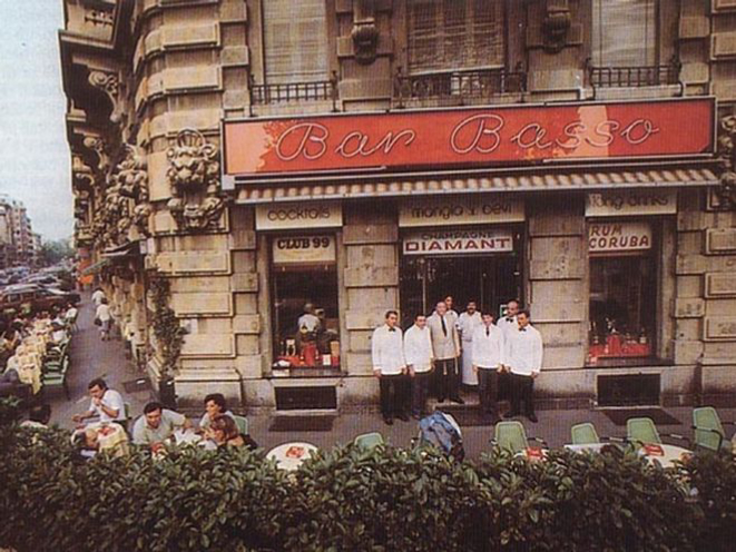 O tradicional Bar Basso, em Milão, tem carta com 500 drinks. Foto: Divulgação.