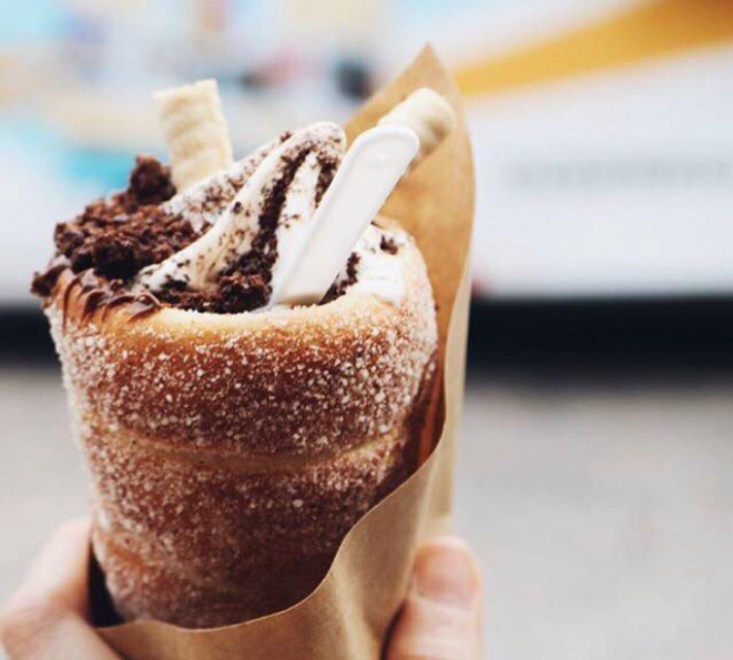 O Kurtos Kalacs é um doce muito popular na Hungria. Foto: Divulgação