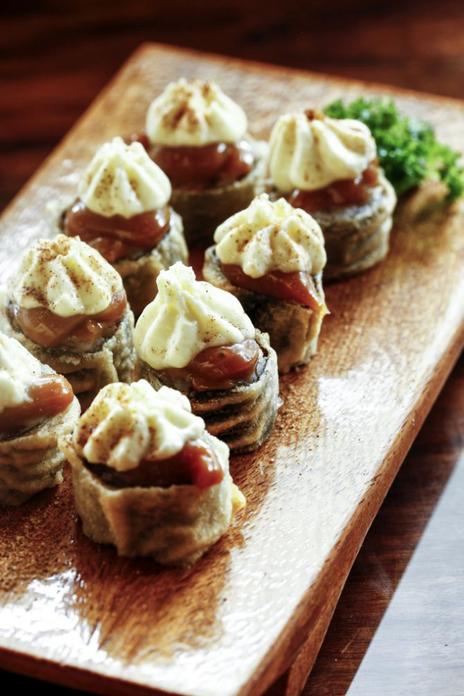 Banoffee Roll: banana, doce de leite, chantilly e canela. Foto: André Rodrigues / Gazeta do Povo