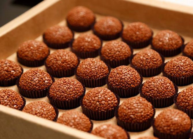 Brigadeiros de O Famoso Brigadeiro. Foto: Divulgação.