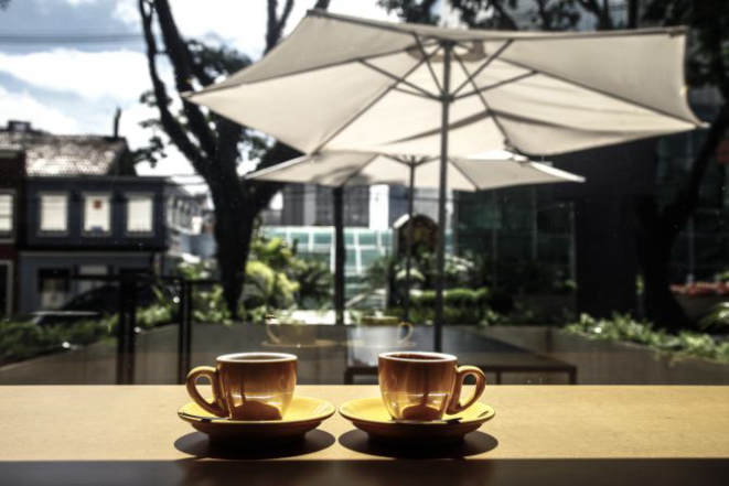 A cafeteria também tem outros tipos de café. Foto: André Rodrigues/Gazeta do Povo 