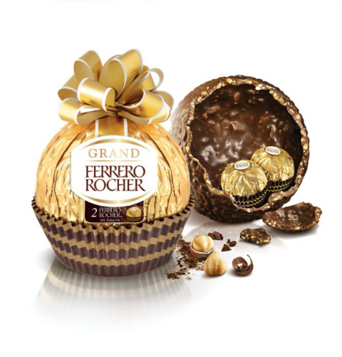Bombom gigante de Ferrero Rocher chega ao Brasil em edição limitada