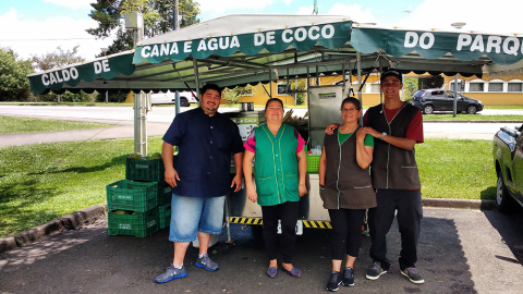 Tradição do Parque Barigui: “vai um caldo de cana”?