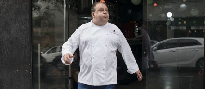 Jacquin sai irritado com a desorganização do restaurante. Foto: Divulgação.