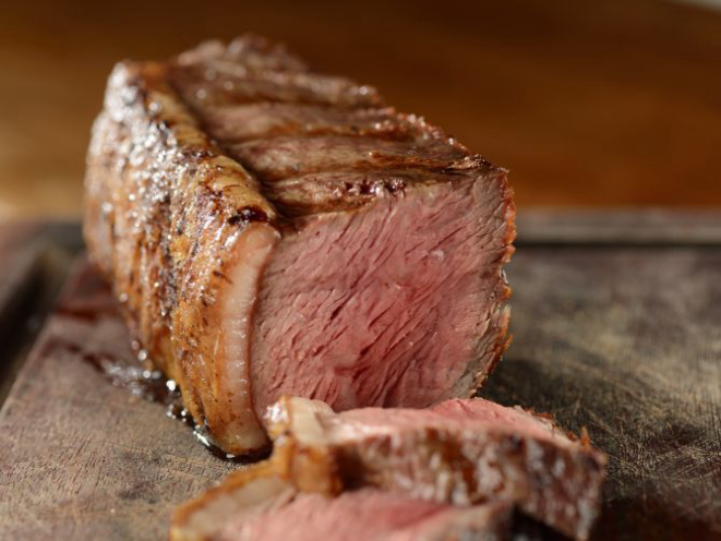 Picanha da raça Angus. Foto: Divulgação.