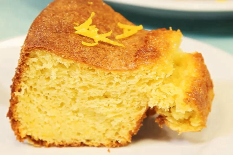 Bolo de laranja sem glúten e sem lactose