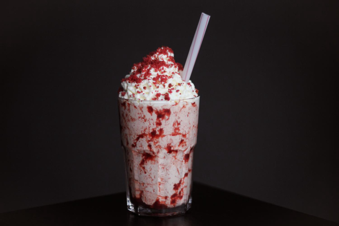 Milshake de red velvet cake. Foto: Divulgação