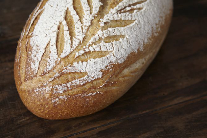 Pães de fermentação natural da Prestinaria passam a ser feitos com farinha francesa. Foto: Divulgação