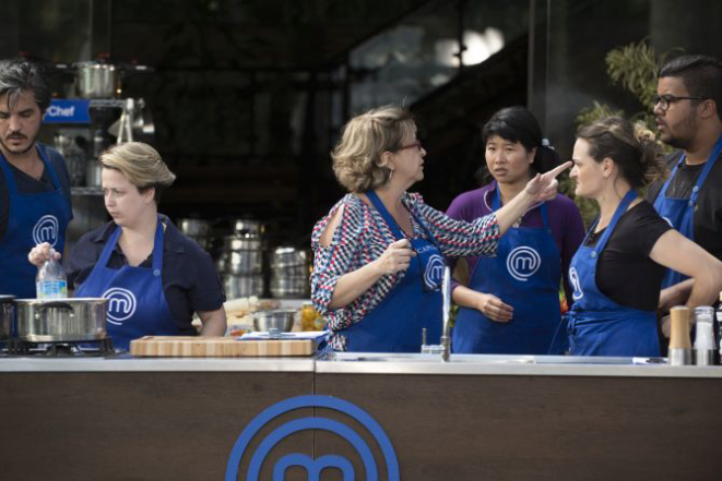 Desentendimento entre Mirian, a líder do time, com os integrantes fez o time azul ter um desempenho pífio: ganhou apenas dois votos de 60. Foto: Carlos Reinis/Divulgação