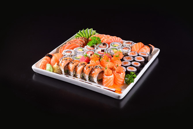 Combinado Fusion do King Temaki: Foto: King Temaki/ Marcelo Krelling<br>