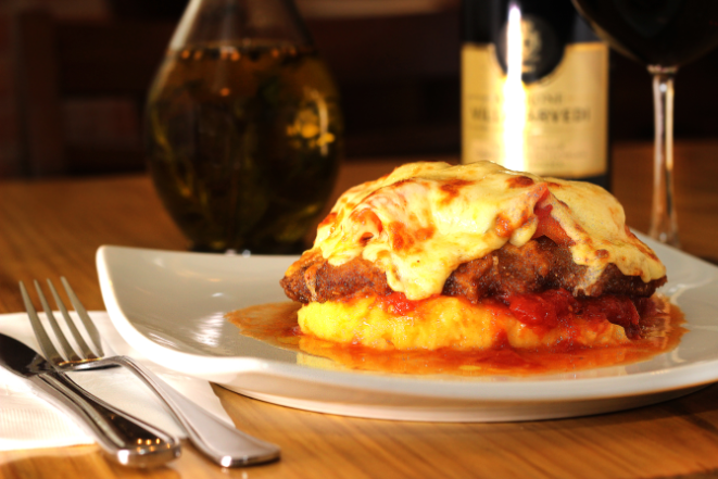 Filetto a Parmegiana da Pantucci Trattoria. Foto: Divulgação