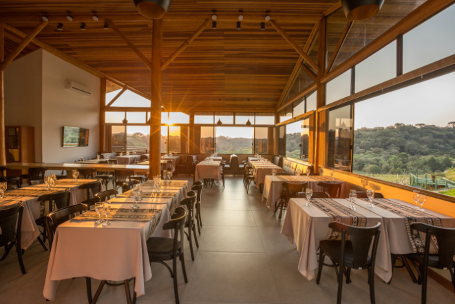 O Gralha Azul Restaurante Campestre irá preparar um almoço especial no domingo dos pais. Foto: Divulgação.