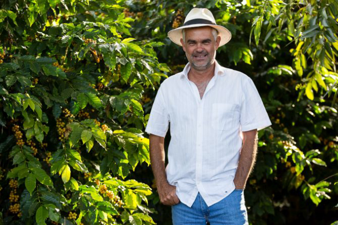 José Antônio Pereira, produtor da quarta geração da Fazenda Serrado. Foto: Ricardo Levenhagen/Divulgação