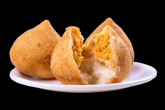 Coxinha da Dois Corações. Indicado a melhor coxinha pelo Sabor Popular 2017. Foto: divulgação