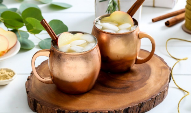 Apple Mule do restaurante Tuna. Foto: Divulgação