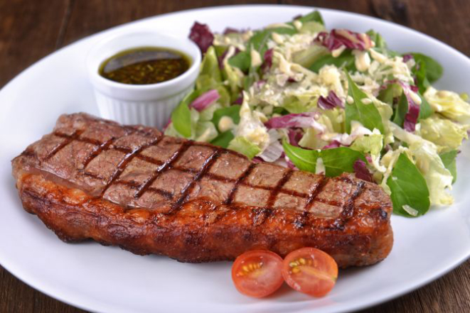 Bife de chorizo do Kharina. Foto: Divulgação.