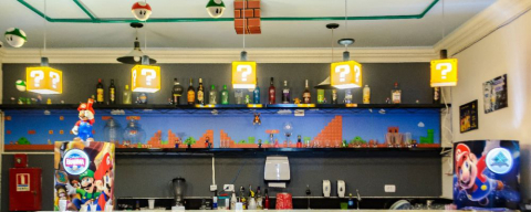 Curitiba ganha bar temático do Super Mario Bros