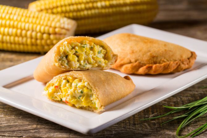 Empanadas de milho com queijo do Pobre Juan. Foto: Mário Rodrigues Jr.