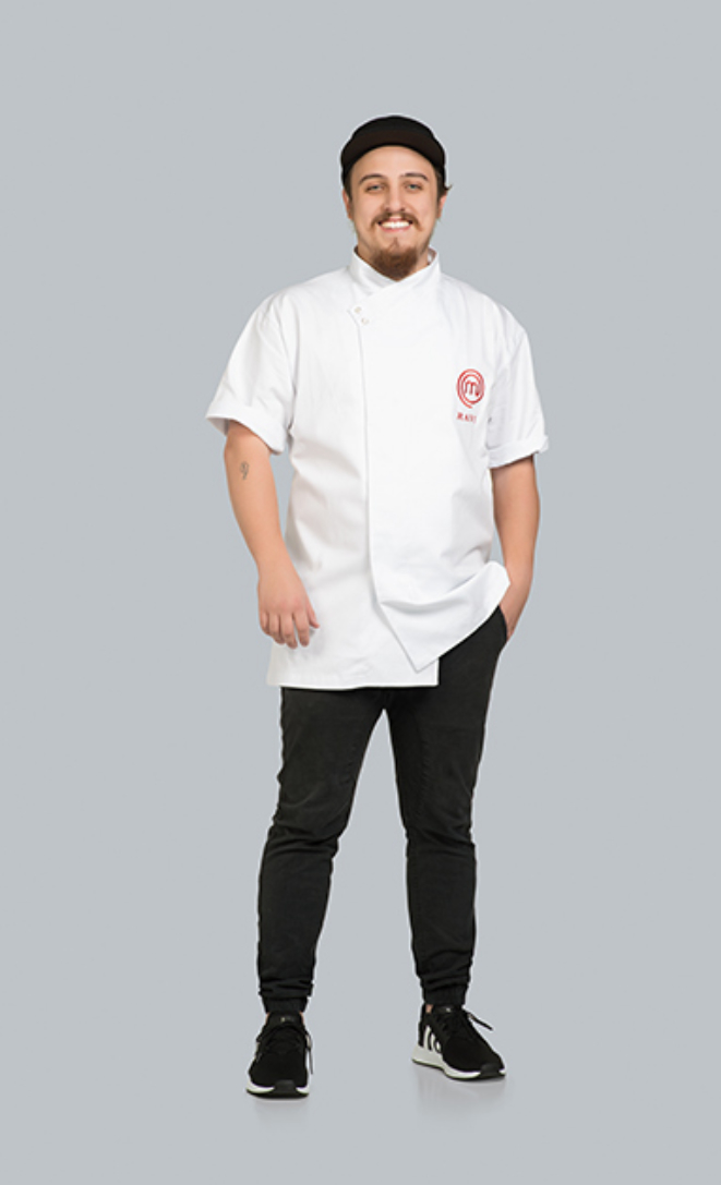 Ravi Leite, curitibano, é um dos representantes do Sul do Brasil no Masterchef Profissionais. Foto: Divulgação