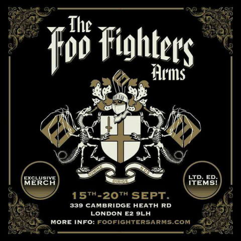 Foo Fighters inaugura pub em Londres nesta semana