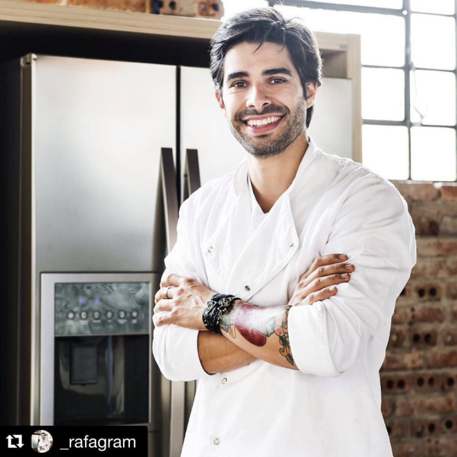 Rafael Albino, chef e dono do Black Station Burger. Foto: Reprodução/Instagram