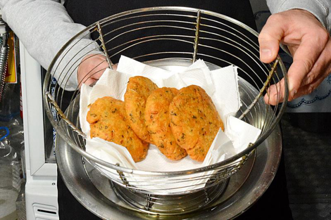 Bolinho de Bacalhau da Delícias de Portugal. Foto: divulgação