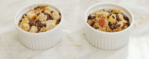 Crumble de maçã