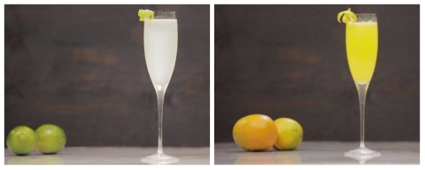 Drinks refrescantes: aprenda duas receitas com prosecco e frutas cítricas