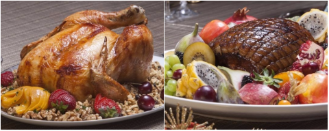 Alternativa ao peru: receitas de tender e chester para a ceia