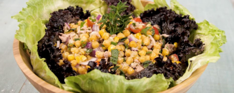 Receita nutritiva de grão de bico em apenas 10 minutos