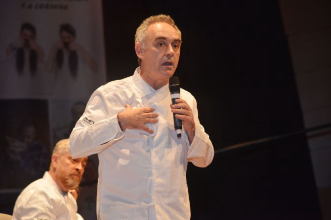 Chef espanhol Ferran Adrià, influência para uma geração de chefs contemporâneos. Foto: Adriano Bellagente/Divulgação.