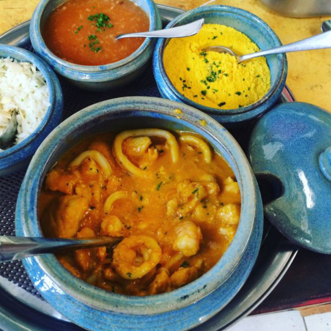 Moqueca com pirão do Rosso. Foto: Divulgação