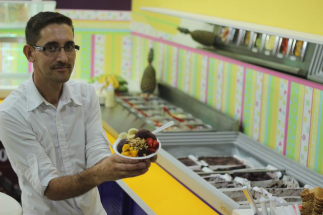 Luiz Ayres Bonfim, proprietário do Espaço Açaí. Foto: Divulgação