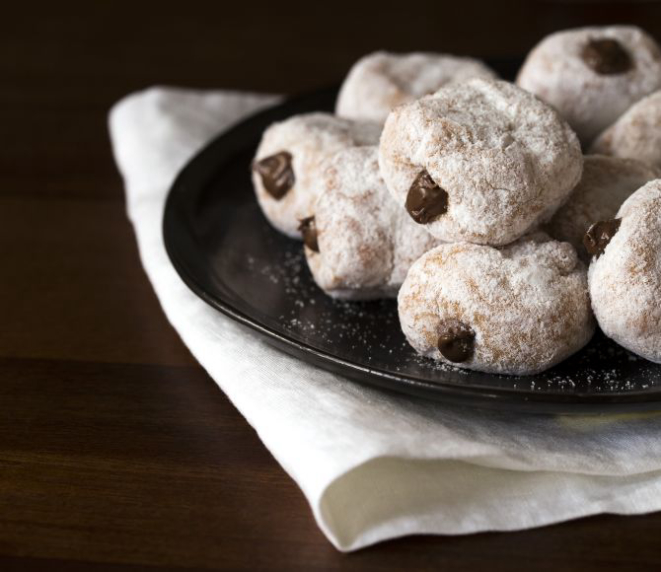 Mini donut recheado com Nutella sai por R$ 2,70 a unidade.. Foto: Divulgação