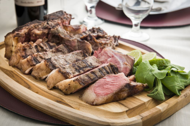 Bisteca à fiorentina. Foto: Divulgação