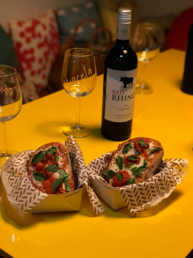 Bruschetta margherita. Foto: Divulgação.