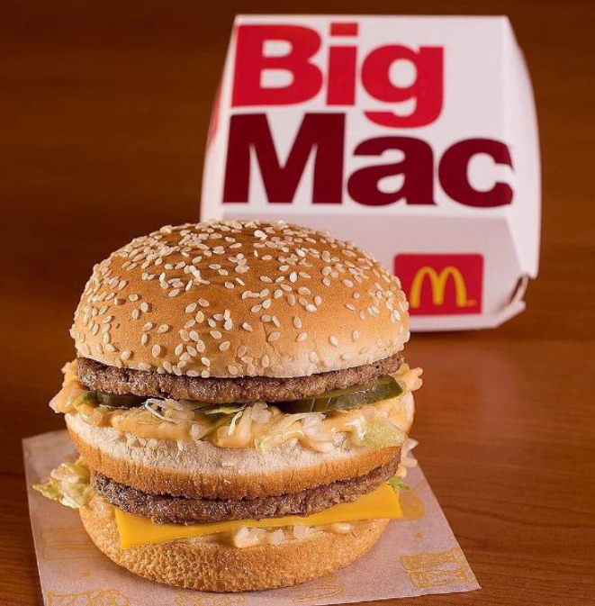 Big Mac. Foto: Divulgação