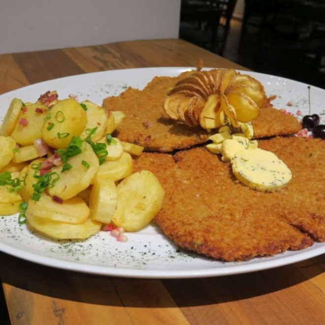 Rei do Schnitzel do Original Munich. Foto: Divulgação