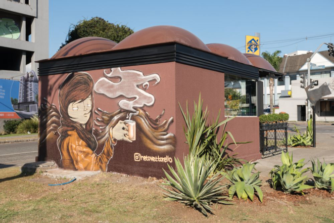 Fotografias dos ambientes e alguns pratos do Café Sete Expresso - Bizu para o Bom Gourmet. Local: Café Sete Expresso - Bizu. Praça Maria Bergamin Andretta - Curitiba.