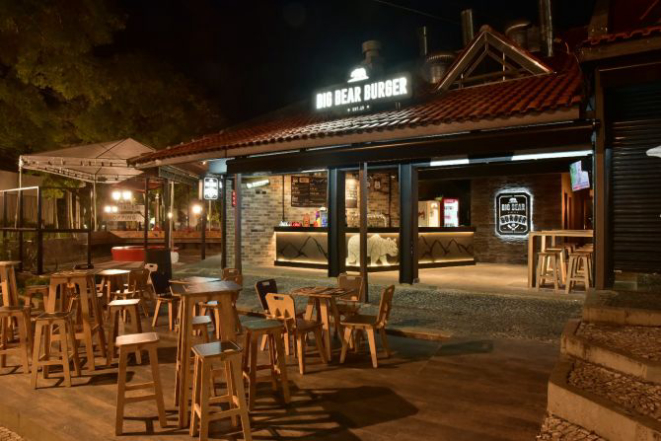 Big Bear Burger começou com food truck e agora tem loja no Shopping Hauer. Foto: Divulgação