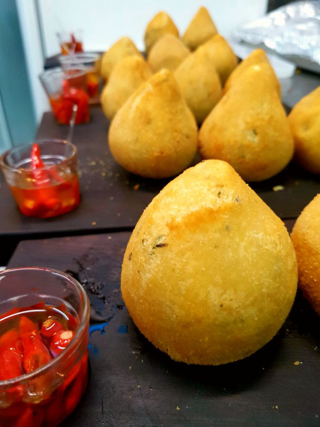 A coxinha do Tonho. Foto: Divulgação