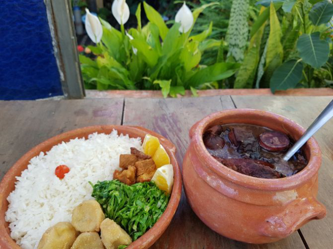 A feijoada.  Foto: Divulgação