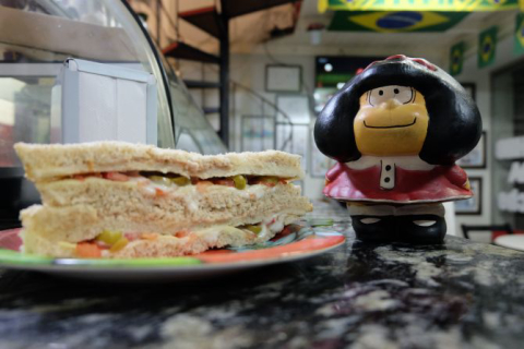 Sandwiches Mafalda, o clássico portenho que faz sucesso em Floripa desde 1981