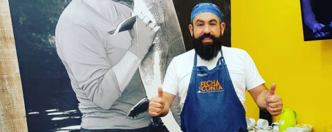 Por meio ponto, chef do Gordo&amp;Magro perde competição na Ana Maria Braga