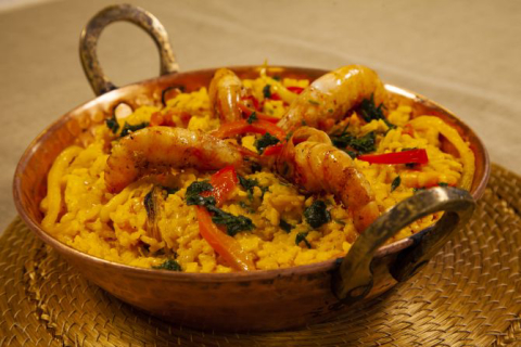 Receita de paella marinera