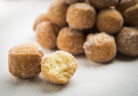 Bolinho de chuva com cachaça