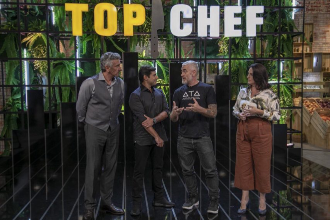 Alex Atala foi o jurado da noite. Foto: reprodução Instagram